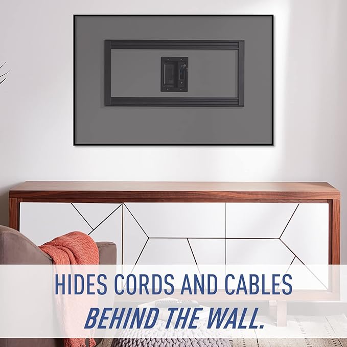 Legrand - On-Q in-Wall TV Cable Management Kit, Recessed Power & Low Voltage - Image 2