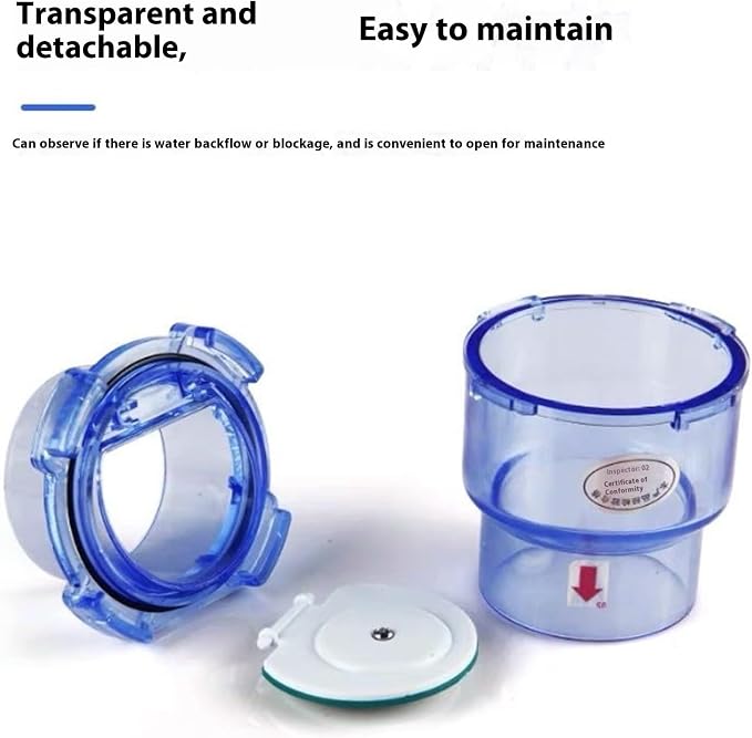 Single Way Stream Control Gate for Under Sink Effluent Easy Install Clear - Image 7