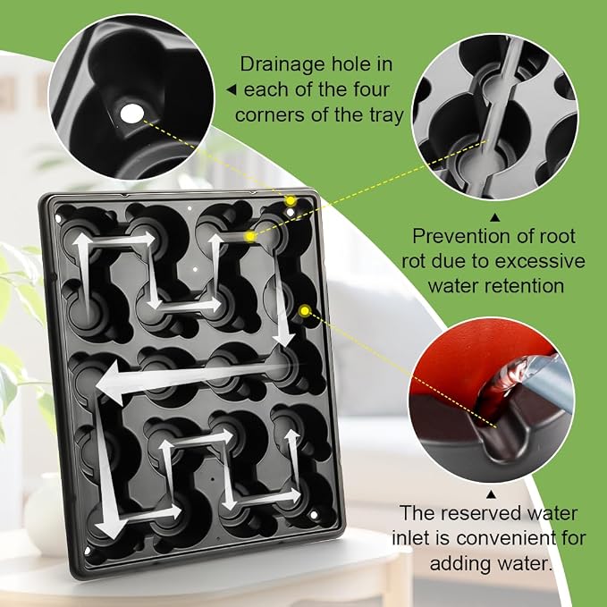 RooTrimmer 3.15 Inch Peat Pots 100 Pcs - Image 3