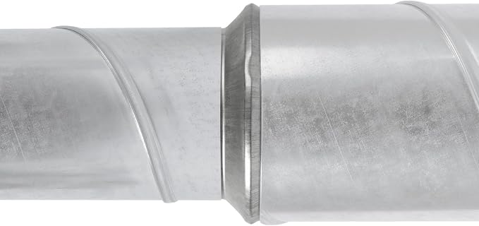5" to 4" Inch Male-Fit Galvanized Steel Round Duct Reducer - Image 5