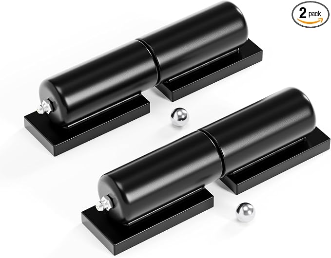 7" Heavy Duty Gate Hinges, Weld on Hinges 900lbs Capacity, Outdoor Trailer Gate by SANKINS