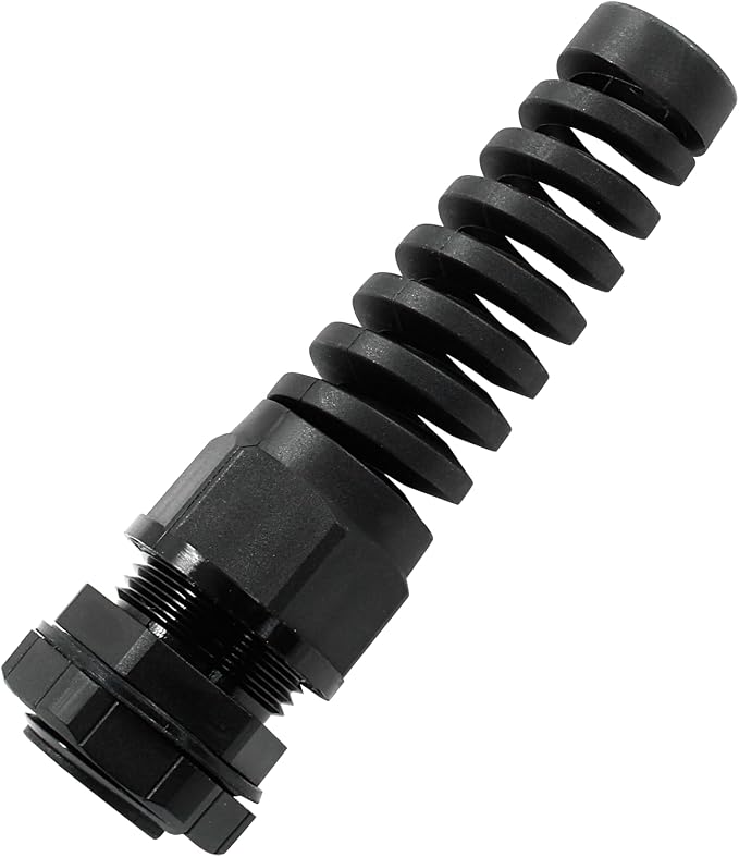 Bonsicoky 5 Pcs NPT 1/2" Cable Glands, 6-12mm | Strain Relief, IP68 Waterproof - Image 5
