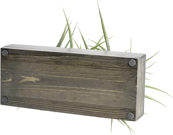 MyGift Large Artificial Green Grass Plants Potted in 14 Inch Vintage Weathered - Image 7