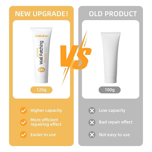 Drywall Repair Kit 3 Pack Wall Patch Repair Kit Spackle Wall Repair Paste | - Image 5