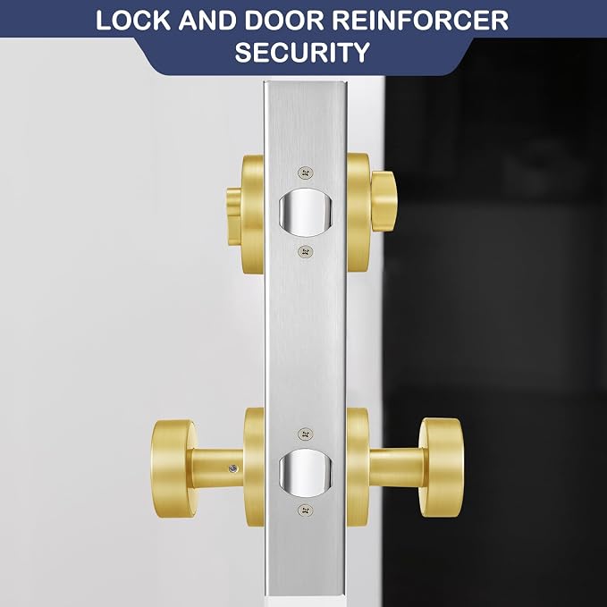 Lock and Door Reinforcer Plate, Reinforce and Repair Doors, Add Extra Security - Image 4