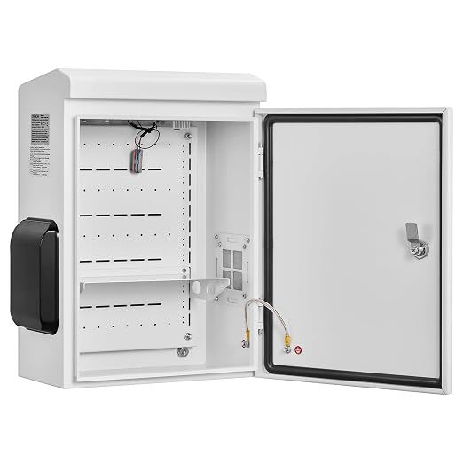 VEVOR Outdoor Electrical Box, Cold-Rolled Steel, Electrical Junction Box by VEVOR