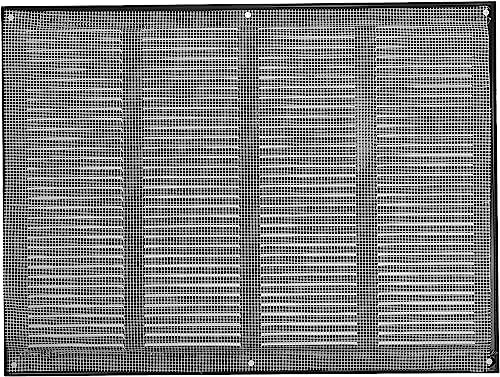 Repa Market 2-Pack 16x12 Inch Scratch Resistant Black Air Vent Cover - Image 7