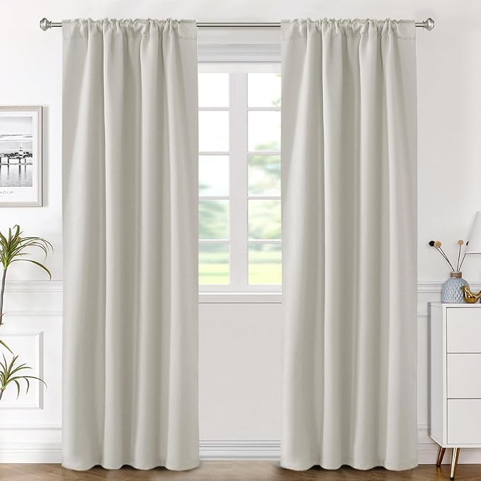 H.VERSAILTEX Blackout Curtains Thermal Insulated Window Treatment Panels Room - Image 2