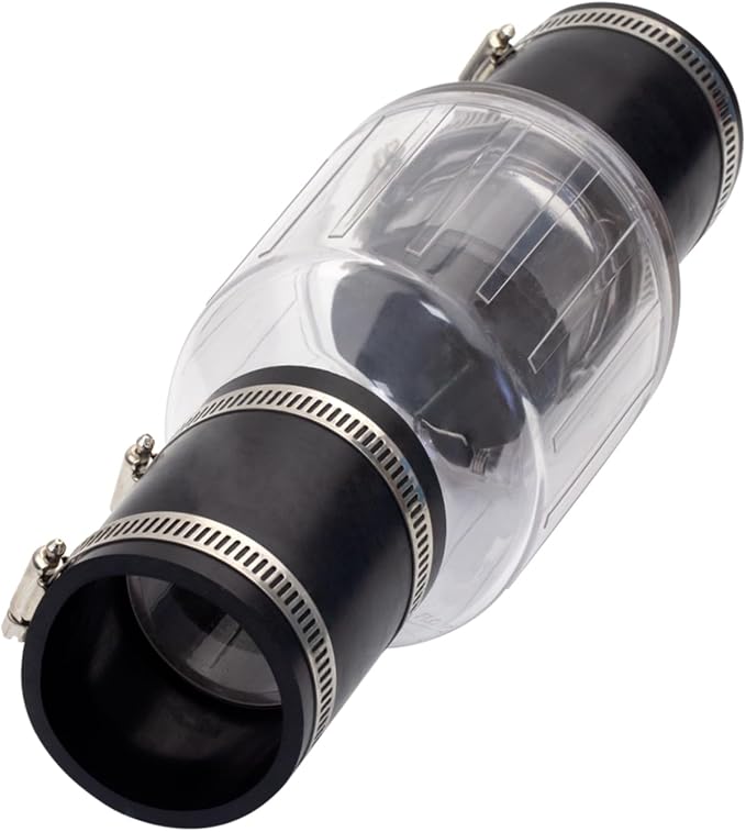 2 Inch Sump Pump Check Valve for Condensate and Sewage Pipes, Silent Check - Image 7