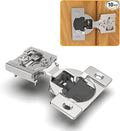 10 Pack 1/2" Overlay 4D Soft Close Concealed Hinges by CHIBERY-US
