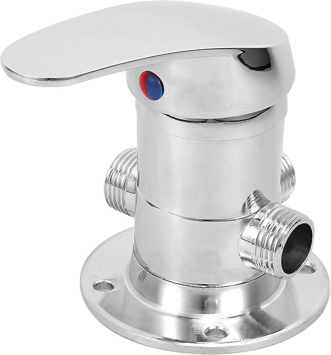 Angoily Hot Cold Mixing Valve, Shower Valve Heater Shower Water Mixer Temp Trim by Angoily