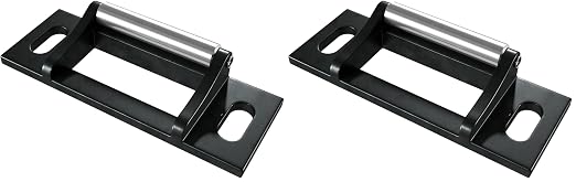 Brixwell Surface Roller Strike, Metal Material, 2-3/4" Length, Door Latch by Brixwell