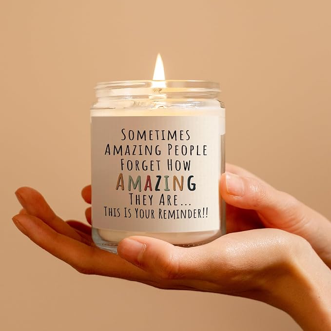 Craftique Gifts for Women, Birthday Gifts for Women- You're Amazing Candle | - Image 7