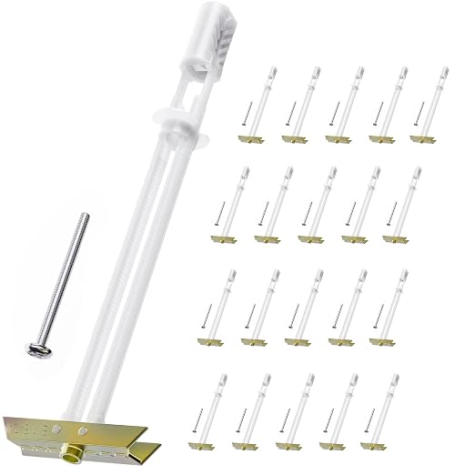 Drywall Anchor with Included Bolts, Heavy Duty Hollow Wall Anchors by PRLF