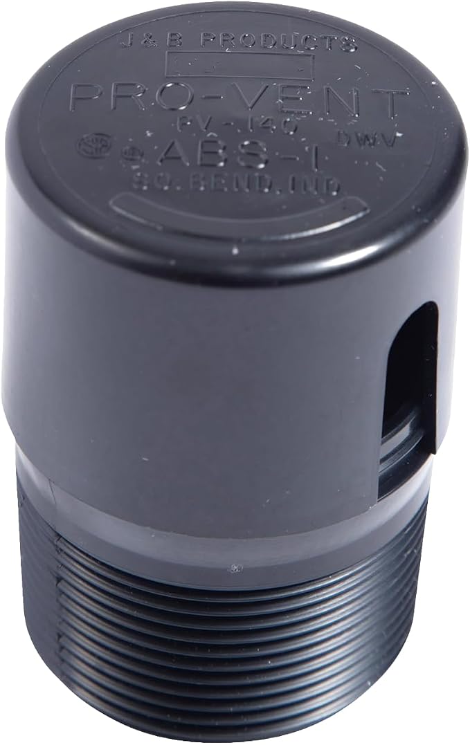 The 1-1/2" Male Threaded ProVent Venting Solution Air Admittance Valve AAV by JBProducts