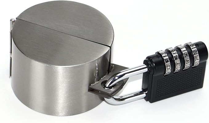 Gate Valve Locking Device Metal Stainless Steel, no Installation Required - Image 4