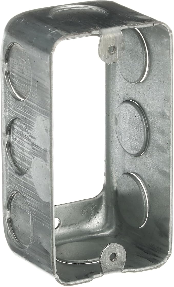 593611/2 4" x 2-1/8" Utility Box Exension Ring, One Gang, 1-7/8" Deep, 1/2" - Image 3
