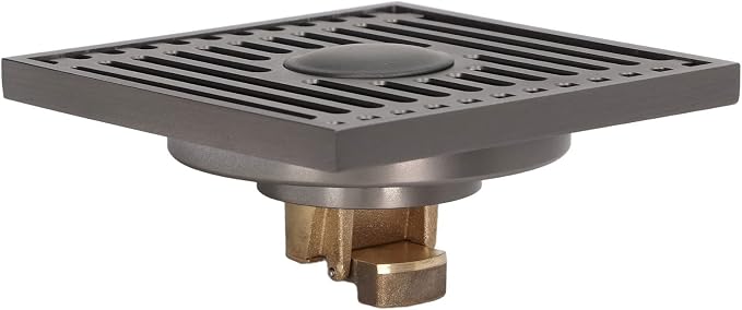 Shower Floor Drain, Gravity Spring Design Drain, Copper Large Displacement - Image 8