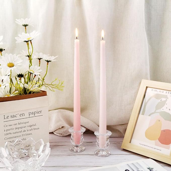 Glass Taper Candle Holder Set of 36 - Image 6