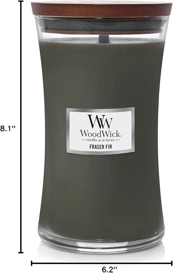 WoodWick Large Hourglass Candle Fraser Fir - Image 8
