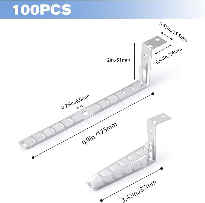 SIHAI Stud Wall Cable Support Clamps - Image 3