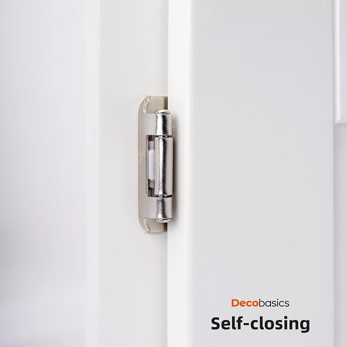2 Pack 1/2" Overlay Brushed Nickel Cabinet Hinges - Image 4