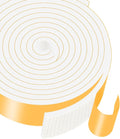 Weather Stripping, High Density CR, Strong Adhesive, 2 in x 1/4 in x 13Ft | by MIKONIYA