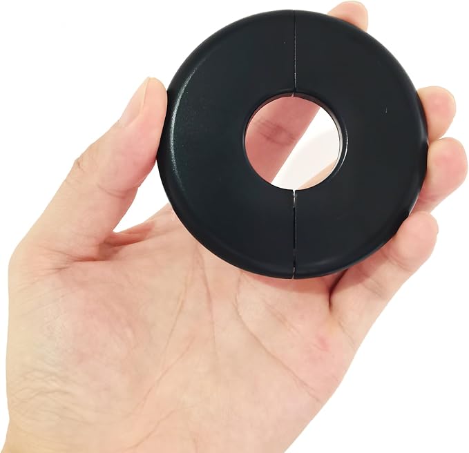 HARFINGTON 2pcs Wall Split Flange 26.5mm/1" Self-Adhesive Plumbing Cover Plates - Image 4