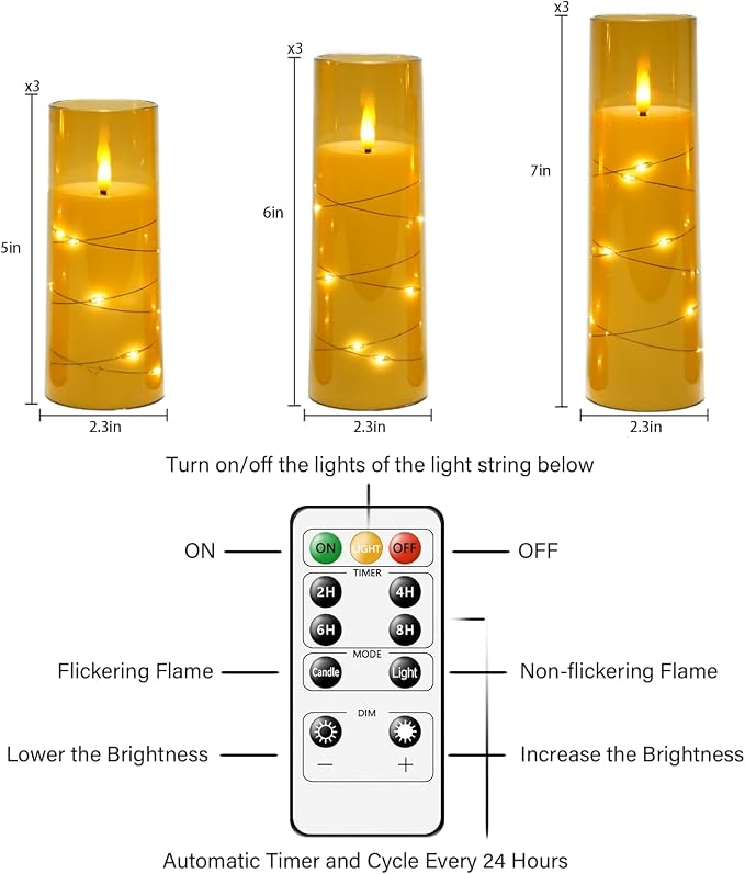 kakoya Flameless LED Candles - Image 5