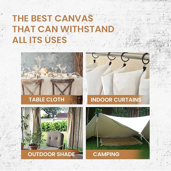 Canvas Drop Cloth for Painting - Image 7