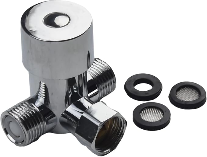 Thermostatic Mixing Valve G1/2 Brass Adjustable Hot and Cold Water Control - Image 5
