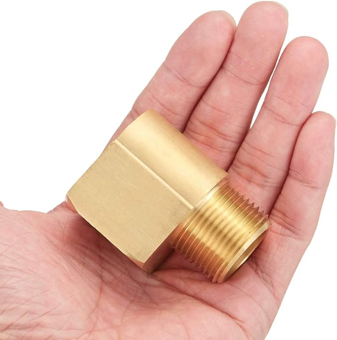 1 Pack Brass Pipe Fitting 90 Degree Elbow 3/4" NPT Male x 3/4" NPT Female | - Image 6