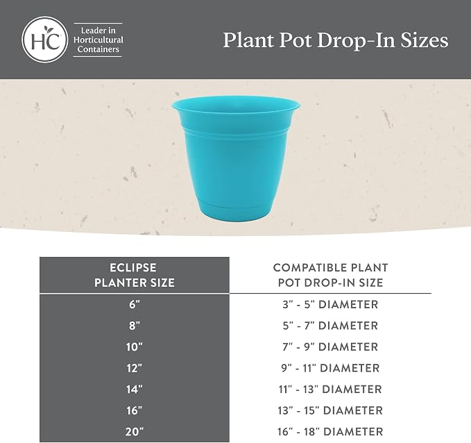 The HC Companies Eclipse Round Planter - Image 7