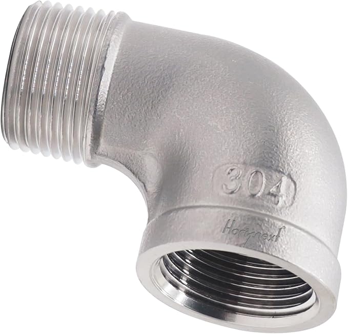 3/4'' NPT Stainless Steel Elbow Fitting, 90 Degree Elbow - Image 2