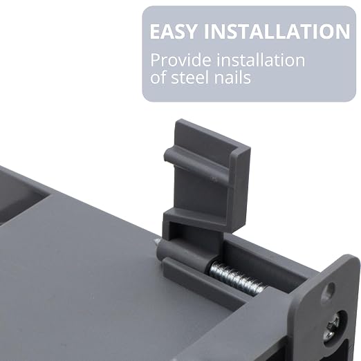 1-Gang PVC Old Work Outlet Box, ETL Certified, fire-resistant, ETL Certified - Image 2