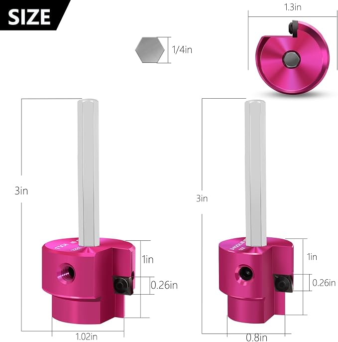 PVC Pipe Reamer 3/4 Inch & 1 Inch PVC Fitting Saver | ABS Socket Saver Plastic - Image 2