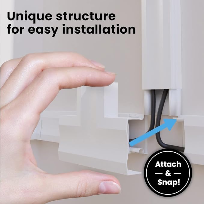 EVEO Cable Hider Wall 306” - Image 8