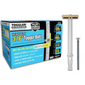 TOGGLER SNAPTOGGLE Toggle Bolt 3/16-24 UNC, 100 Pack, Flat Head | Heavy-duty by TOGGLER