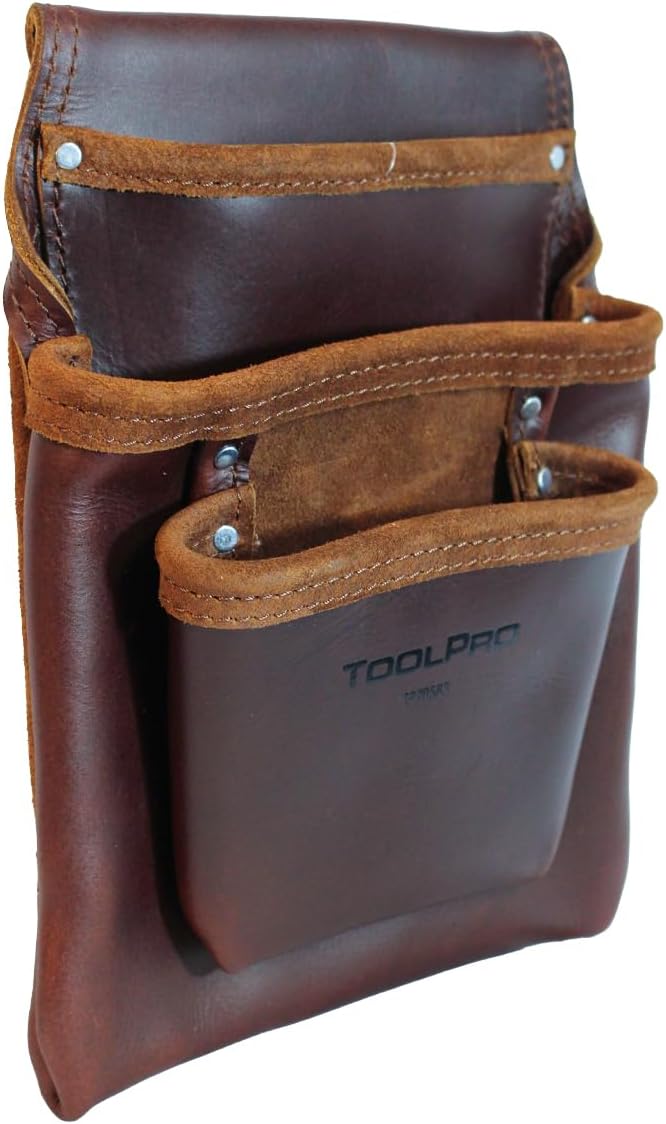 ToolPro Nail Pouch for Drywall Equipment, Pliers – for Construction, and DIY - Image 2