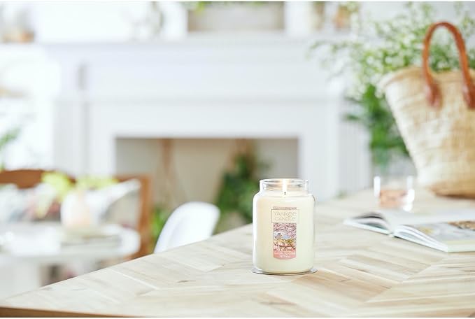 Yankee Candle Sakura Blossom Festival Large Jar Candle White Rose - Image 4