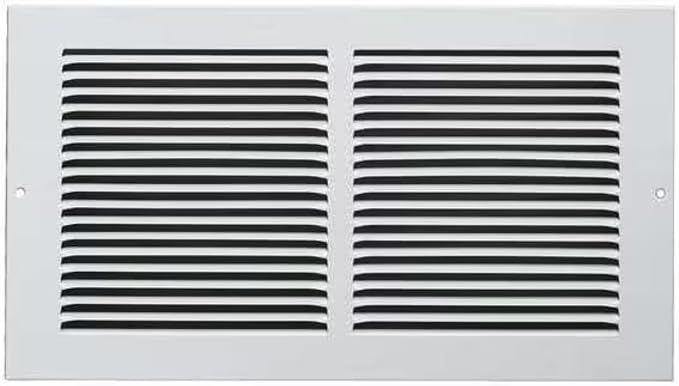 Fits 10"W x 6"H Duct Opening | Steel Return Air Grille, Air Return Vent Cover - Image 4