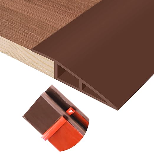 Floor Transition Strip Self Adhesive Vinyl Door Threshold Strip | Rubber by Heonay