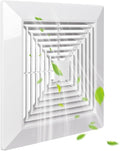 Spring-loaded Bathroom exhaust fan cover, grille bathroom fan cover replacement by Unknown