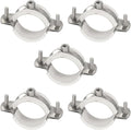 HARFINGTON 5pcs 201 Stainless Steel 1.5-1.6"/38-40mm Split Ring Pipe Hanger by HARFINGTON