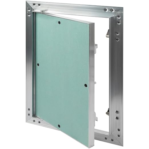 8" x 12" Waterproof Drywall Access Panel, Tileable and Paintable Ceiling and by ECOPROVENT