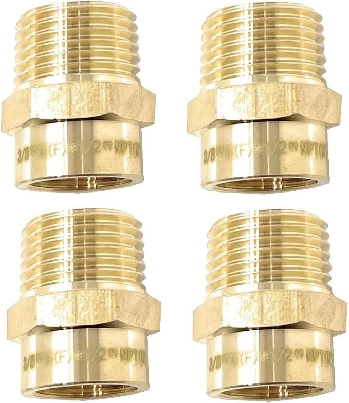 G Thread Female to NPT Thread Male Pipe Fitting Adapter | Lead-Free) - Image 7