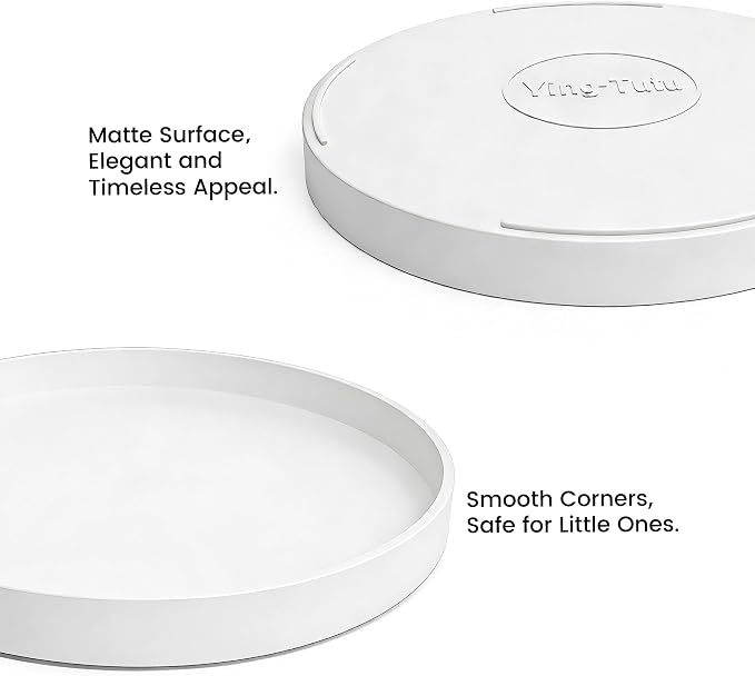 2 Pack 9" Bathroom and Vanity Tray, ABS Bathroom Counter Organizer, Coffee - Image 6