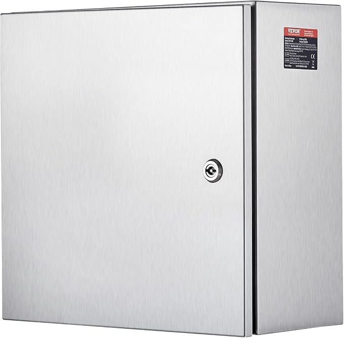 Steel Electrical Box 12" x 12" x 8" Electrical Enclosure Box 304 Stainless - Image 12
