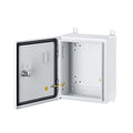 IP65 Weatherproof Metal Box Wall-Mounted Electronic Equipment Enclosure Box by ordentlich