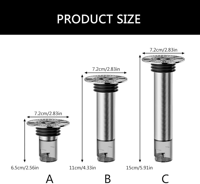 Advanced Sewer Cores Deeping Sink Drain Extension Steel Drain Insert - Image 3